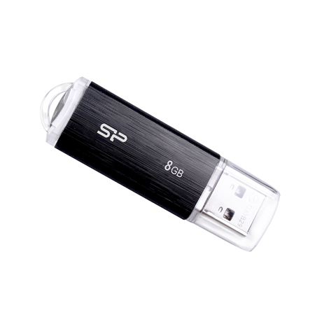 Silicon Power Ultima U02 8 GB, USB 2.0, Black