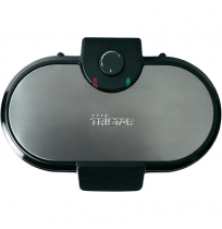 Tristar | Waffle maker | WF-2120 | 1200 W | Number of pastry 10 | Heart shaped | Black