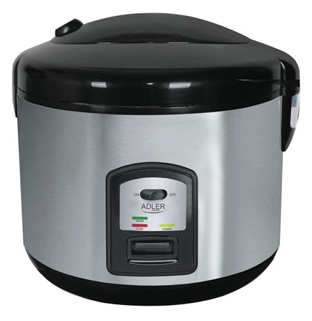 Adler AD 6406 Rice cooker Adler AD 6406 1,5 L, Black, Stainless steel, Lid included