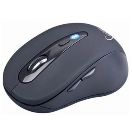 Gembird MUSWB2 Optical Bluetooth mouse, Wireless connection, 6 button, Black, Grey