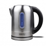 Camry Kettle CR 1253 With electronic control, 2200 W, 1.7 L, Stainless steel, Stainless steel, 360° rotational base