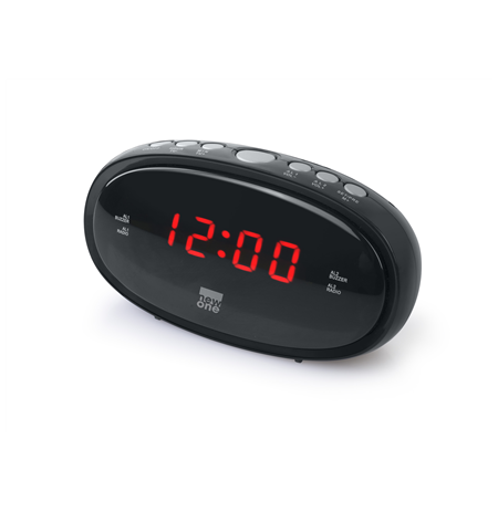 New-One Clock-radio CR100 Black, Alarm function