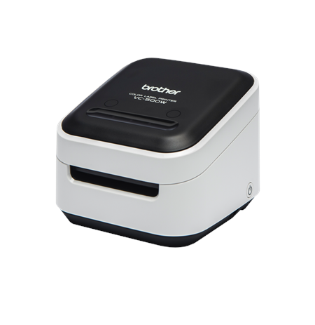 Brother VC-500W Colour, ZINK Zero-Ink, Label Printer, Wi-Fi, Black/ grey