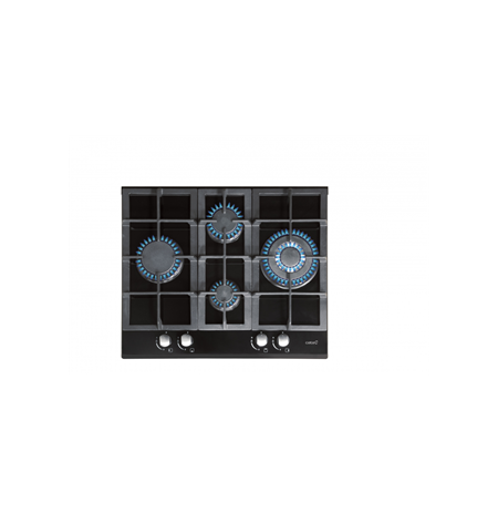 CATA Hob  LCI 6031 B Gas on glass, Number of burners/cooking zones 4, Black,