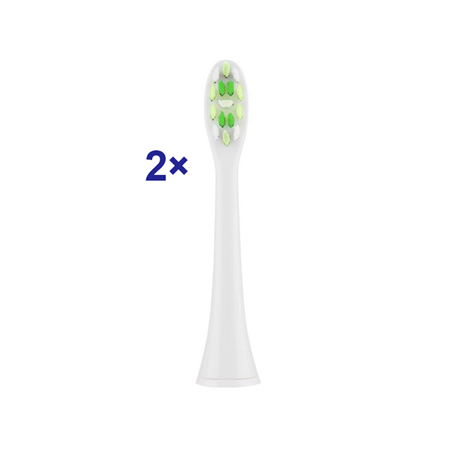 ETA Toothbrush replacement  WhiteClean ETA070790400 Heads, For adults, Number of brush heads included 2, White