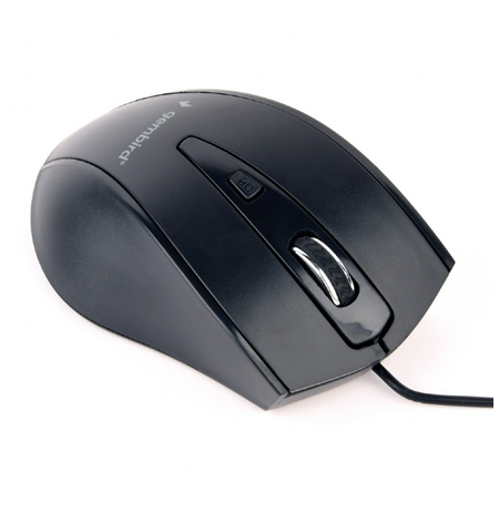 Gembird Mouse  MUS-4B-02 USB, No, Standard, No, Black