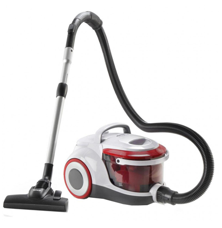 Gorenje Vacuum cleaner VCEB01GAWWF With water filtration system, Wet suction, Power 800 W, Dust capacity 3 L, White/Red