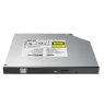 Asus SDRW-08U1MT Internal, Interface SATA, CD read speed 24 x, CD write speed 24 x, Black, DVD writer