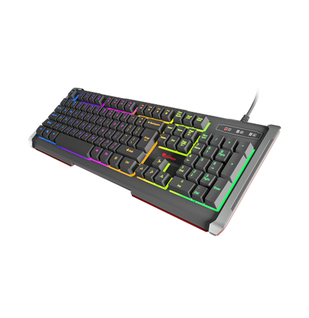 Genesis Rhod 400 RGB Gaming keyboard, RGB LED light, US, Wired