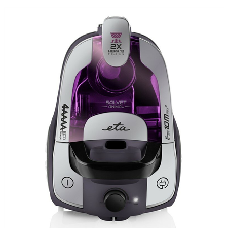 ETA Vacuum cleaners Salvet Animal ETA151390000 Bagless, Power 700 W, Dust capacity 2.2 L, Purple