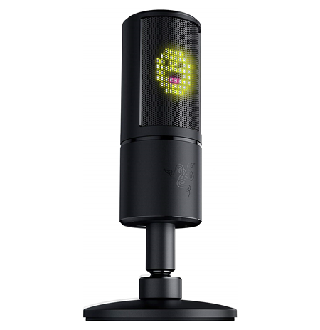 Razer Seiren Emote Microphone with Emoticons, Wireless, Black