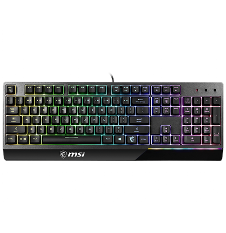 MSI Vigor GK30 Gaming Keyboard, US Layout, Wired, Black