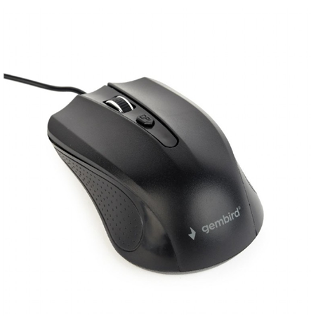 Gembird MUS-4B-01 Optical Mouse, Black, USB