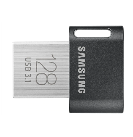 Samsung FIT Plus MUF-128AB/APC 128 GB, USB 3.1, Black/Silver