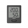 Duux Sense Hygrometer + Thermometer, Black, LCD display