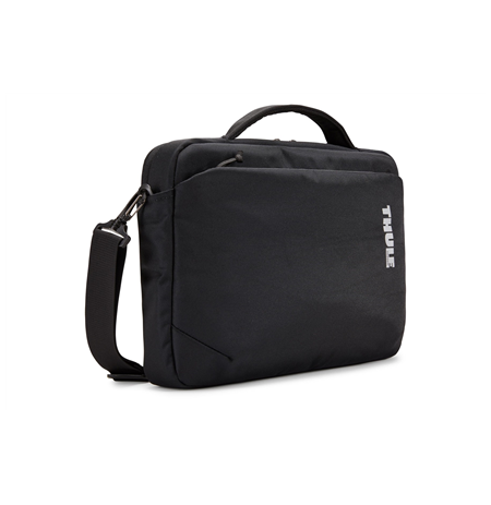 Thule Subterra MacBook Attaché TSA-315B Fits up to size 15 ", Black, Shoulder strap, Messenger - Briefcase