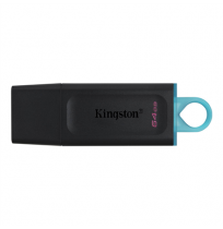 Kingston | DataTraveler Exodia USB Flash Drive | 64 GB | USB 3.2 Gen 1 | Black/Blue