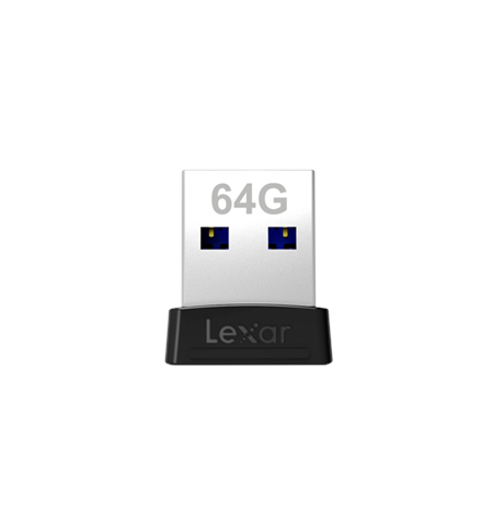 Lexar Flash drive JumpDrive S47 64 GB, USB 3.1, Black, 250 MB/s