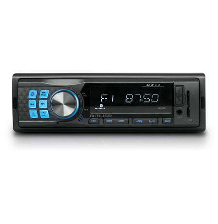 Muse M-195 Car Radio with Bluetooth, 4 x 40 W