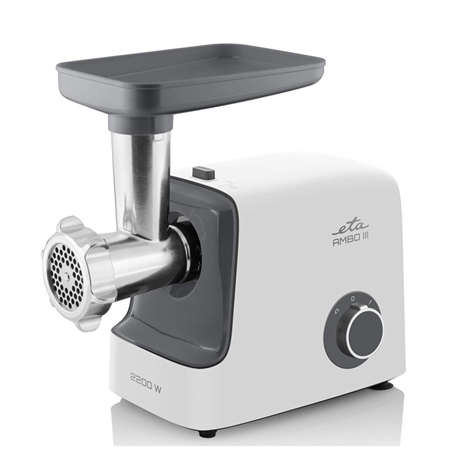 ETA Meat mincer ETA507590000 White, 2200 W, Throughput (kg/min) 2.3