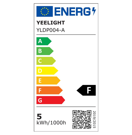 Yeelight LED Smart Bulb GU10 4.5W 350Lm RGB Multicolor