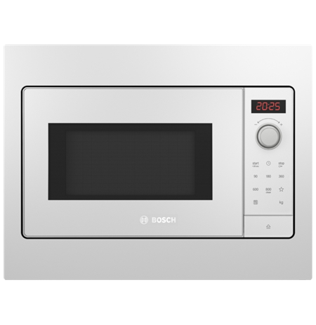 Bosch Microwave Oven BFL523MW3 Built-in, 800 W, White