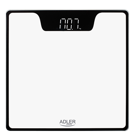 Adler Bathroom Scale AD 8174w Maximum weight (capacity) 180 kg, Accuracy 100 g, White