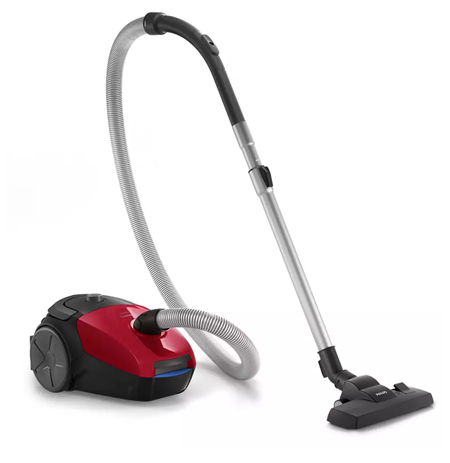 Philips Vacuum cleaner FC8243/09	 Bagged, Power 900 W, Dust capacity 3 L, Red/Black