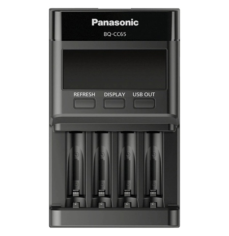 Panasonic Battery Charger ENELOOP Pro BQ-CC65E AA/AAA, 2 hours