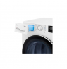 LG Dryer Machine RH80V3AV6N Energy efficiency class A++, Front loading, 8 kg, LED, Depth 69 cm, Wi-Fi, White