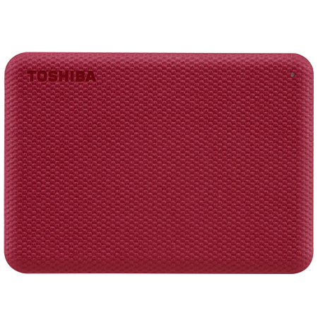 Toshiba Canvio Advance HDTCA10ER3AA 1000 GB, 2.5 ",  USB 3.2 Gen1, Red