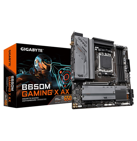 Gigabyte B650M GAMING X AX 1.1 M/B Processor family AMD