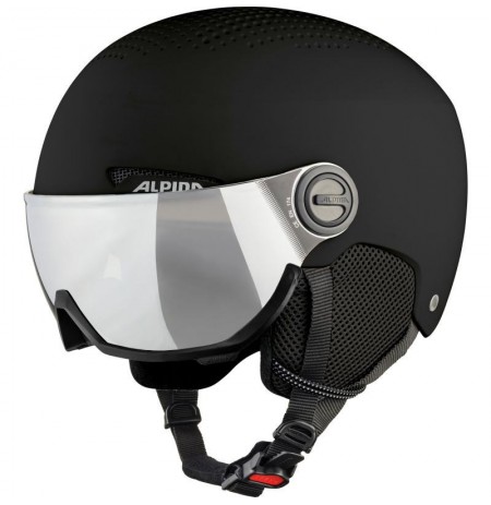 WINTER HELMET ALPINA ARBER VISOR Q LITE BLACK MATT 58-61