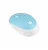 Natec Mouse Harrier 2 	Wireless, White/Blue, Bluetooth