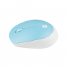 Natec Mouse Harrier 2 	Wireless, White/Blue, Bluetooth