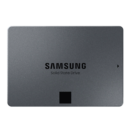 Samsung SSD 870 QVO 4000 GB, SSD form factor 2.5", SSD interface SATA III, Write speed 530 MB/s, Read speed 560 MB/s