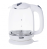 Mesko Kettle MS 1302w Electric, 2200 W, 1.7 L, Glass, 360° rotational base, White