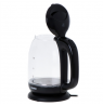 Mesko Kettle MS 1302b Electric, 2200 W, 1.7 L, Glass, 360° rotational base, Black