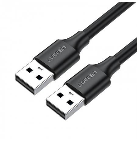 USB 2.0 M-M UGREEN cable US102, 0.5m (black)