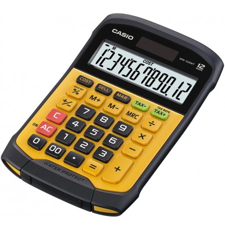 Casio WM-320MT calculator Pocket Display Black, Yellow