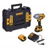 Smūginis veržliasukis 1/2" 18V 2x5,0Ah DCF900P2T-QW DEWALT