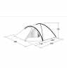 Outwell Tent Cloud 4 4 person(s), Blue