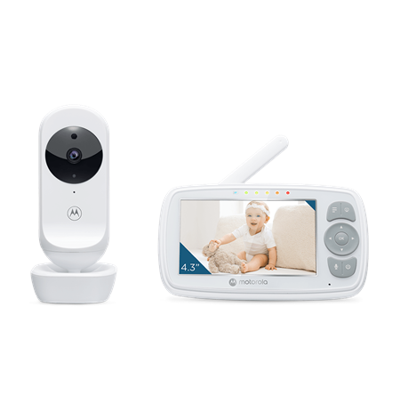 Motorola Video Baby Monitor  VM34 4.3"  White