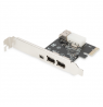 Digitus | IEEE 1394a Interface Card, PCI express, 4 Port 1x ext. 1394mini, 2x ext./1x int. 1394a Ports | DS-30201-5