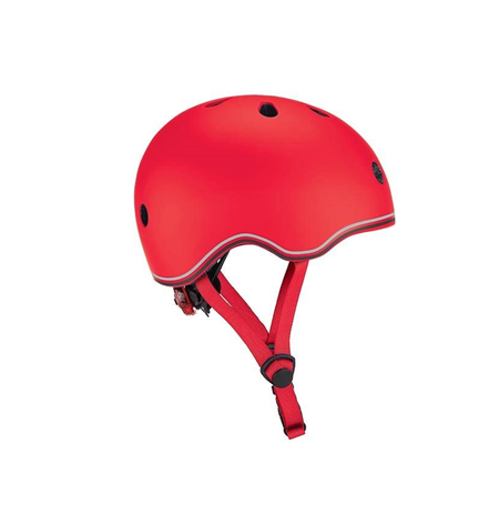 Globber Helmet Go Up Lights Red