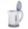 Adler Kettle AD 1371g Electric, 850 W, 0.8 L, Stainless steel/Polypropylene, 360° rotational base, White/Grey