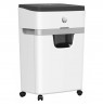 HP ONESHRED 18CC shredder, cut-offs, P-4, 18 cards, 25l, light grey