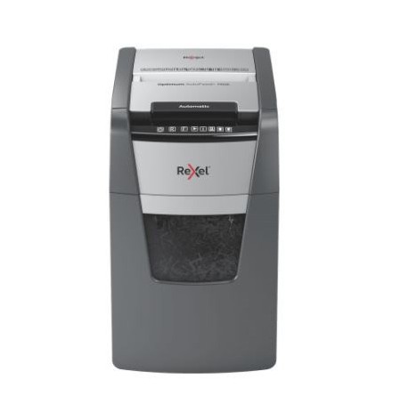 Rexel AutoFeed+ 150X automatic shredder, P-4, cuts confetti cut (4x28mm), 150 sheets, 44 litre bin