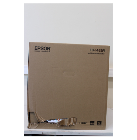 SALE OUT. Epson EB-1485Fi 3LCD Full HD/1920x1080/16:9/5000Lm/2500000:1/White Epson DAMAGED PACKAGING