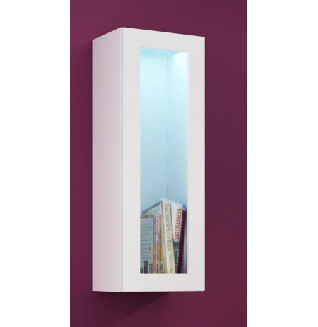 Cabinet VIGO "90" glass 90/35/32 white/white gloss